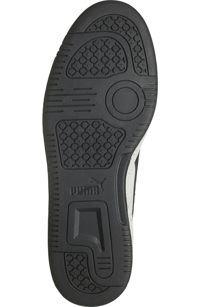PUMA Rebound Joy High Top Sneaker, Alternate, color, Puma White-Puma Black-Gray