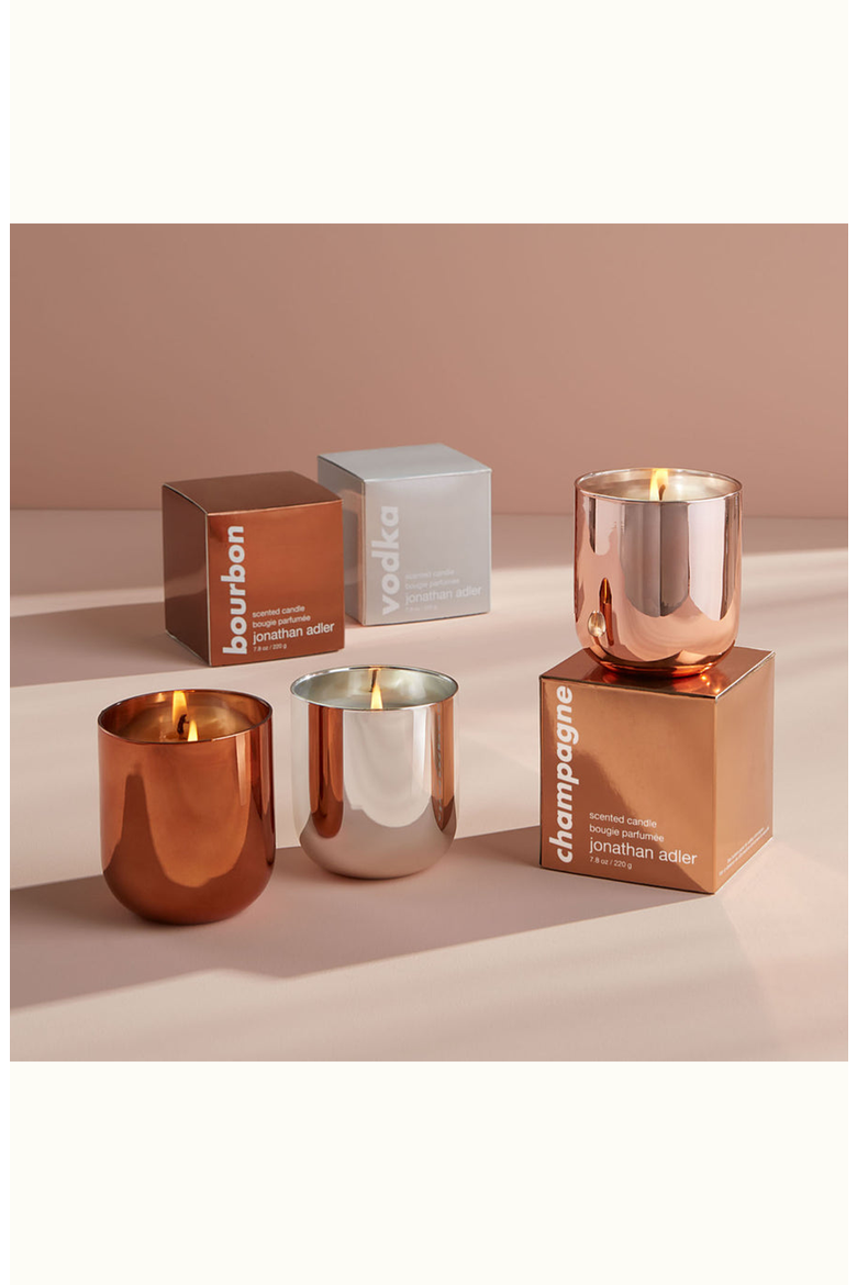 Pop Champagne Candle, Alternate, color, Rose Gold