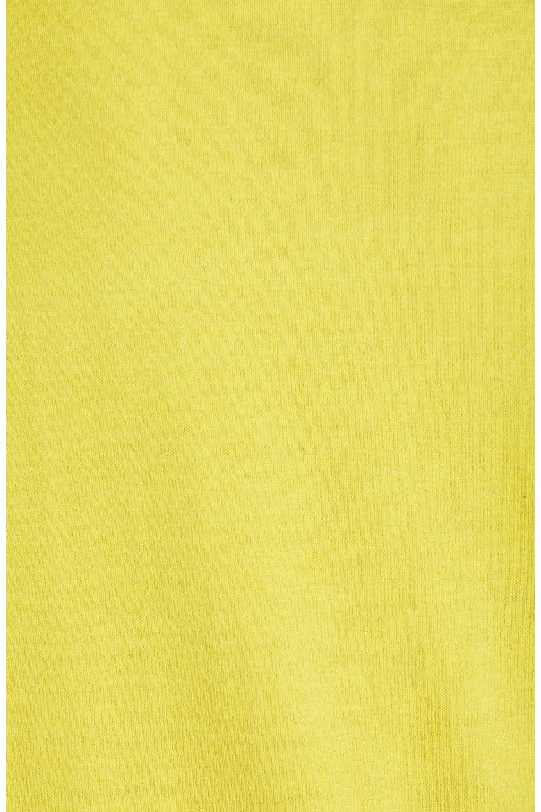ruffle cardigan, Alternate, color, CHARTREUSE