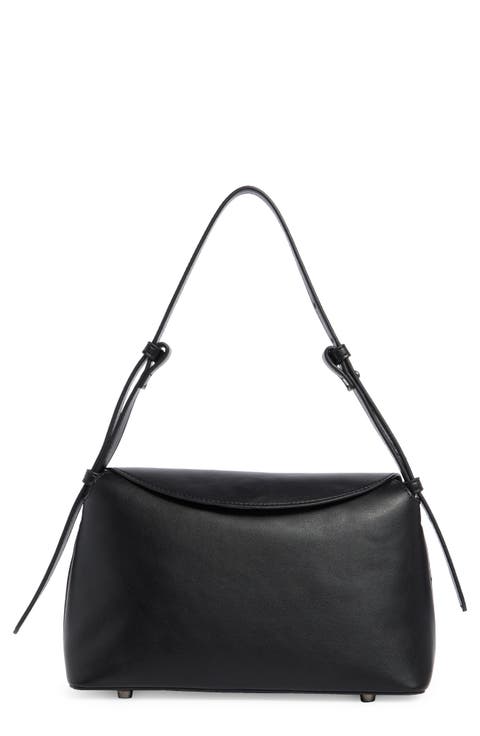 Overlap Flap Shoulder Bag