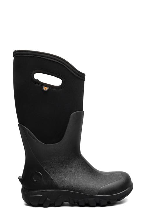 Bogs Neo Classic Tall Wide Calf 72561w-001 Black Snow Boots Zap849 In Black