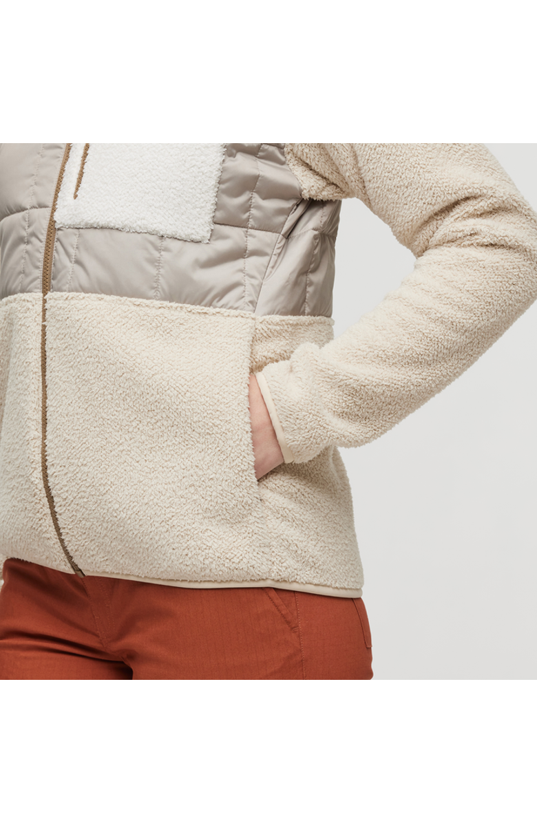 Cotopaxi Trico Hybrid Hooded Jacket - Women's, Alternate, color, Oatmeal/Cream