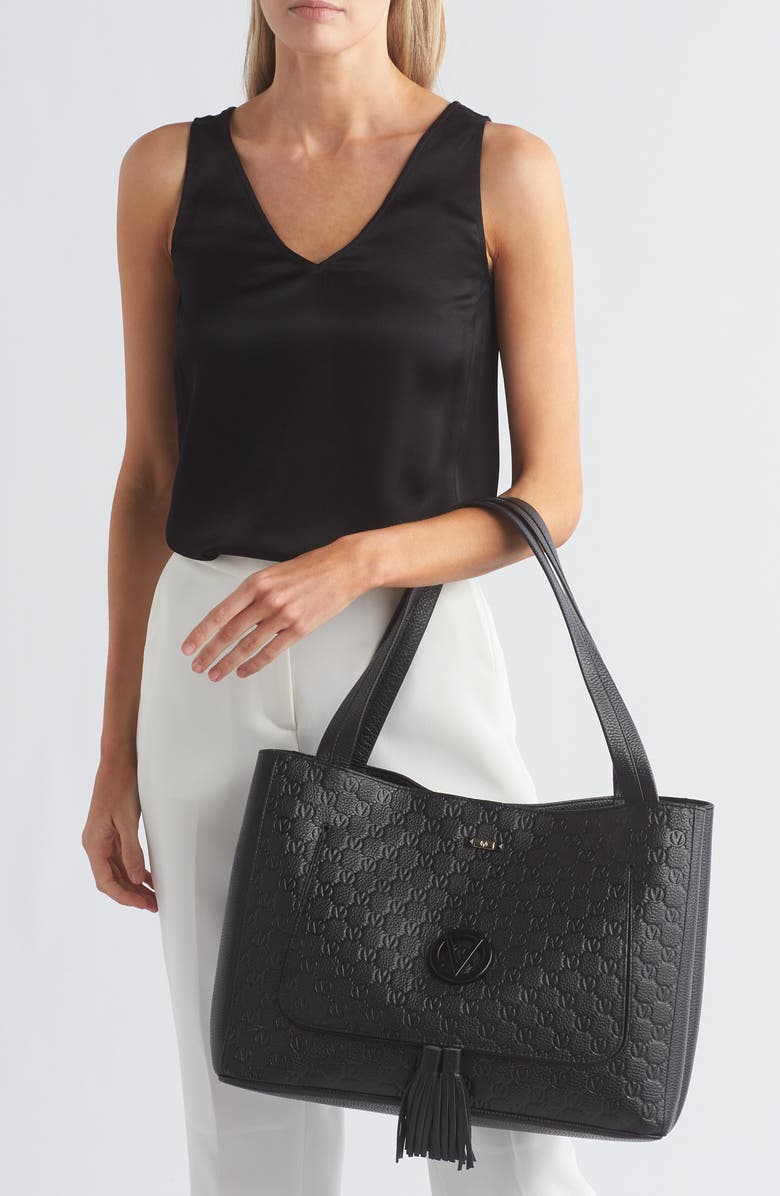 VALENTINO BY MARIO VALENTINO Ollie Dollaro Monogram Tote Bag, Alternate, color,