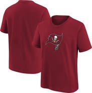 Nike Youth Nike Red Tampa Bay Buccaneers Logo T-Shirt