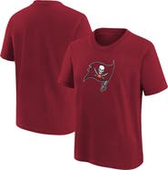 Nike Youth Nike Red Tampa Bay Buccaneers Logo T-Shirt