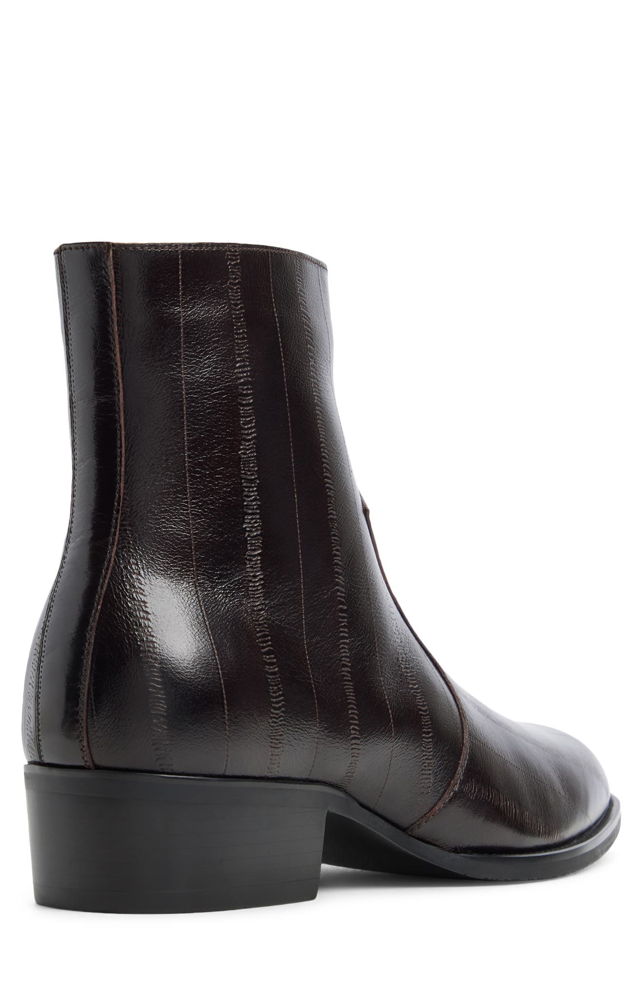 Chander Leather Boot, Alternate, color, DARK BROWN