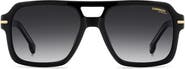 Carrera Eyewear 56mm Gradient Square Sunglasses