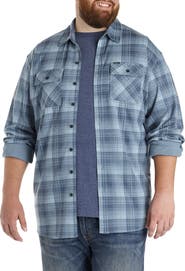 O'Neill Big & Tall Sutton Plaid Sport Shirt