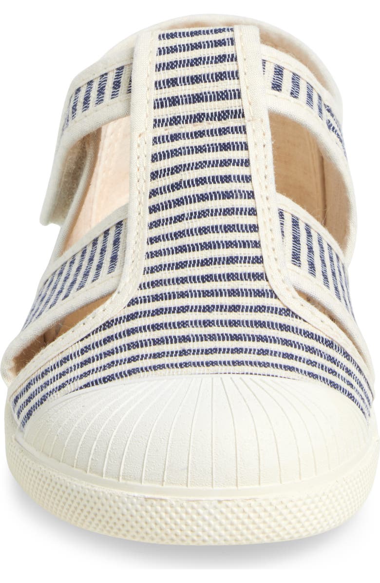 CHILDRENCHIC Kids' Marly Double T-Strap Sneaker, Alternate, color, Stripes
