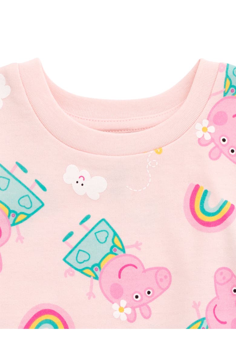 Pullover Sweatshirt, Alternate, color, Peppa Pig Light Pink