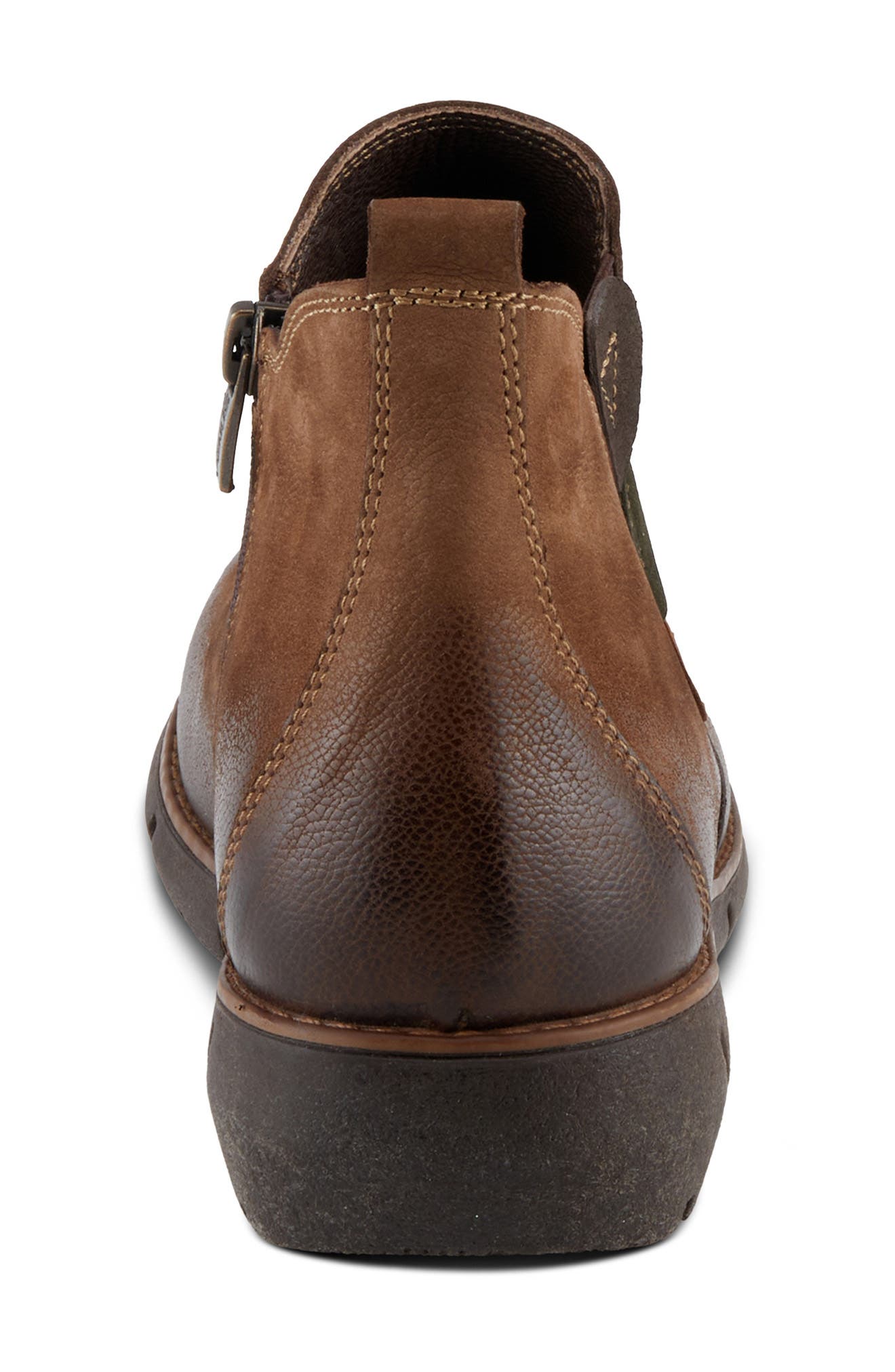 Spring Step Katana Bootie, Alternate, color, Brown Nubuck