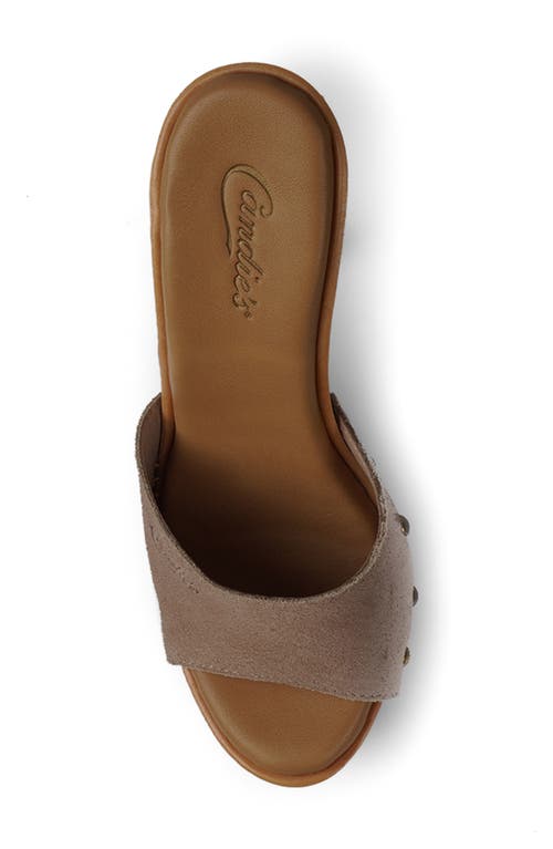 Candies Candie's Viviana Platform Sandal In Light Taupe