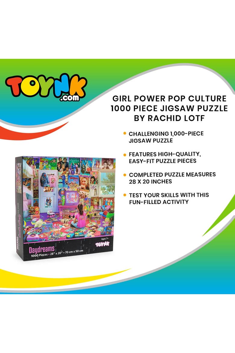 Daydreams Pop Culture 1000-Piece Jigsaw Puzzle By Rachid Lotf, Alternate, color, Multi-Color