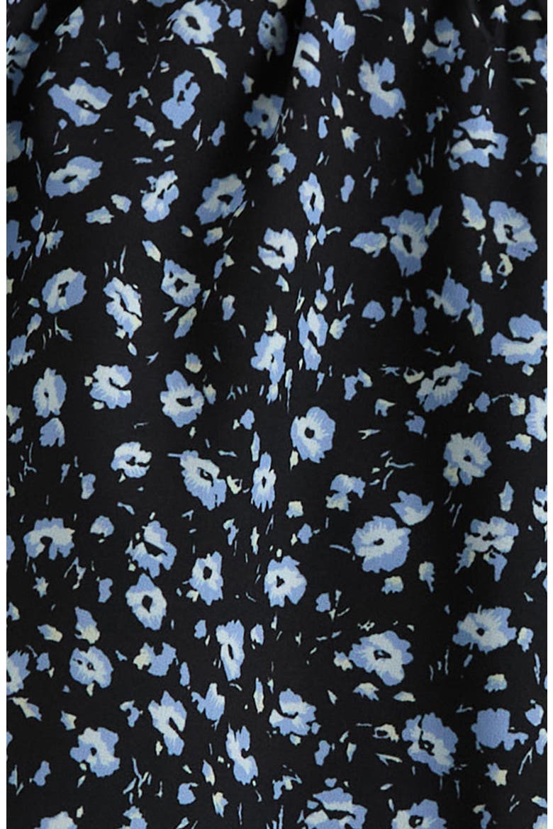Kids' Out Pace Shorts, Alternate, color, BLACK MULTI BLUE MAGGIE FLORAL
