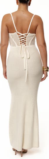 Melani Sleeveless Maxi Sweater Dress