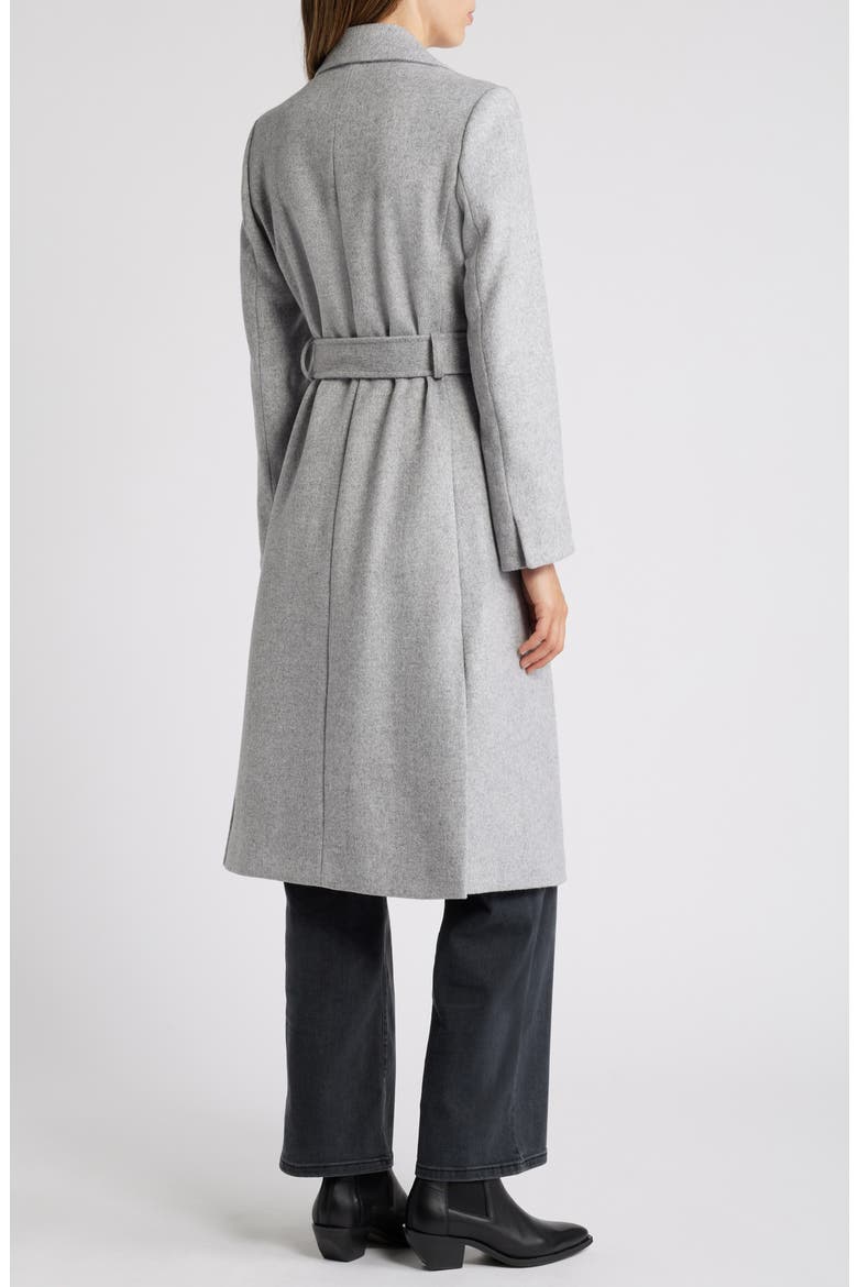 Wrap Coat, Alternate, color, HEATHER GREY