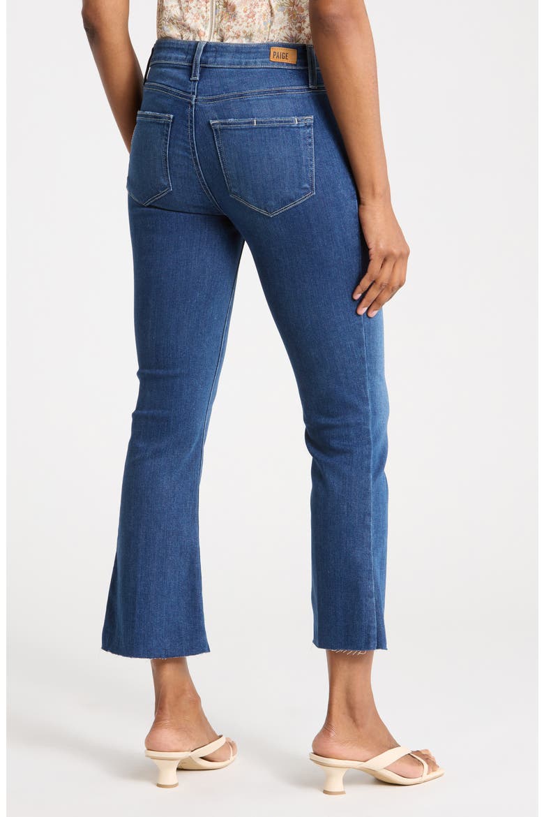 Rory Raw Hem Crop Flare Jeans, Alternate, color, KARLA