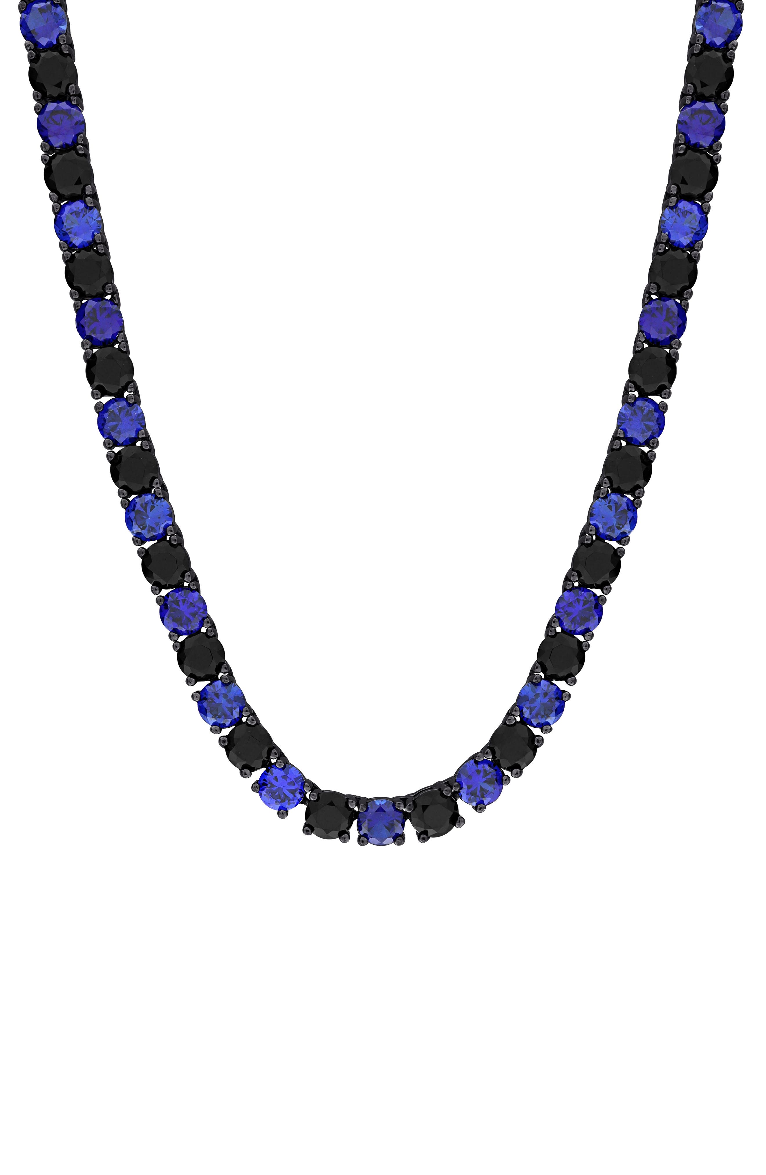 DELMAR Men's Lab Created Sapphire Necklace (Women) | Nordstromrack