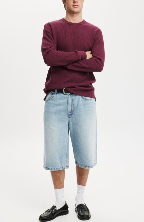 COTTON ON CHUNKY WAFFLE LONG SLEEVE TSHIRT