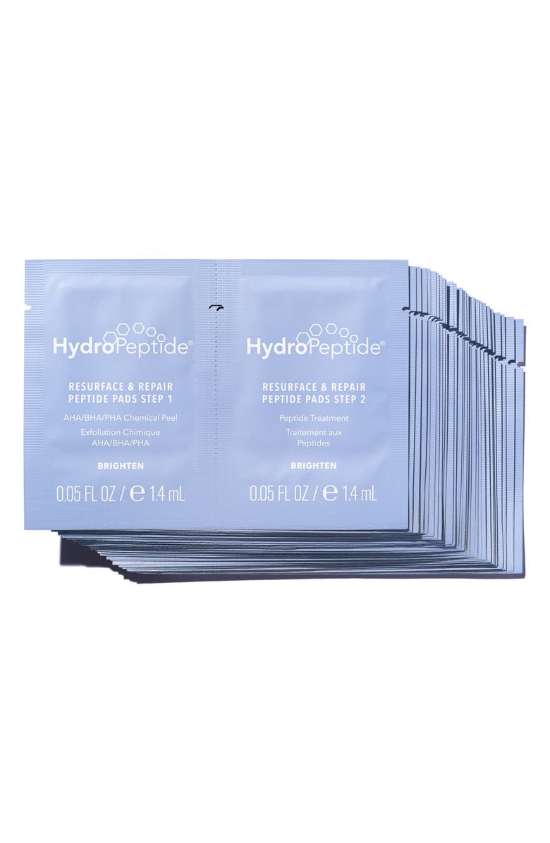 HydroPeptide Resurface & Repair Pads 2-Step Daily Treatment, Alternate, color, 
