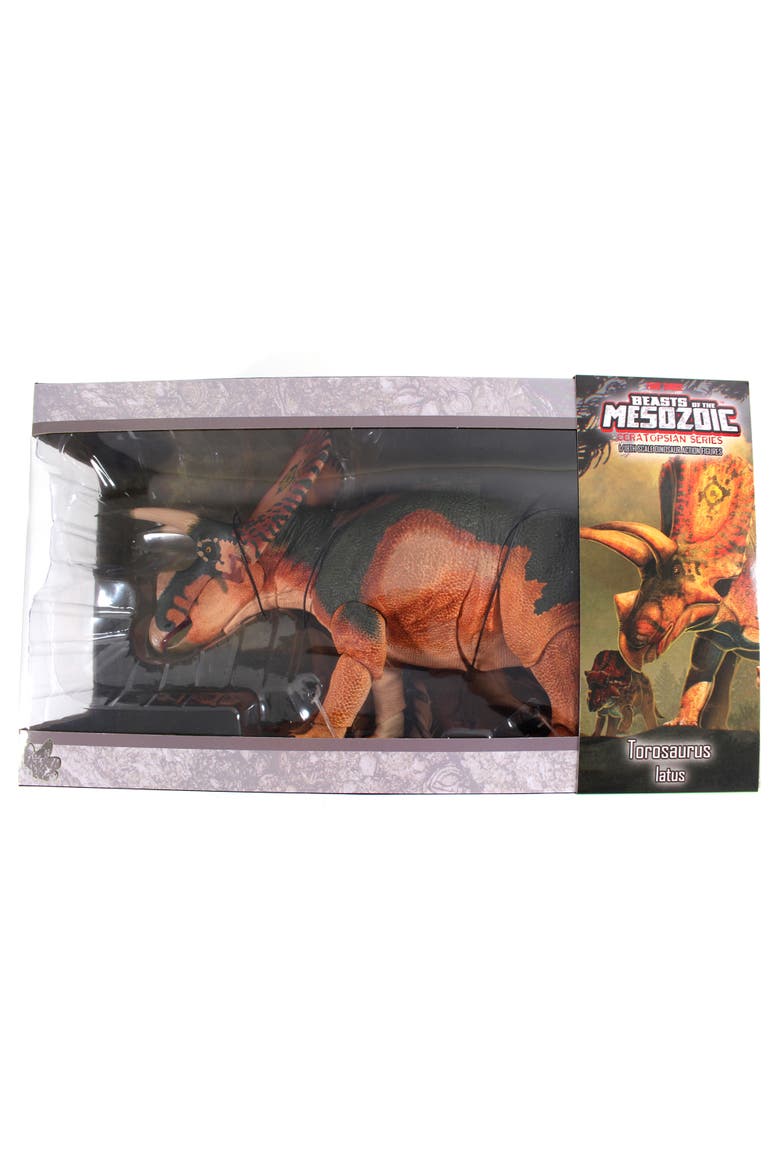 Torosaurus Latus, Alternate, color, Multicolored