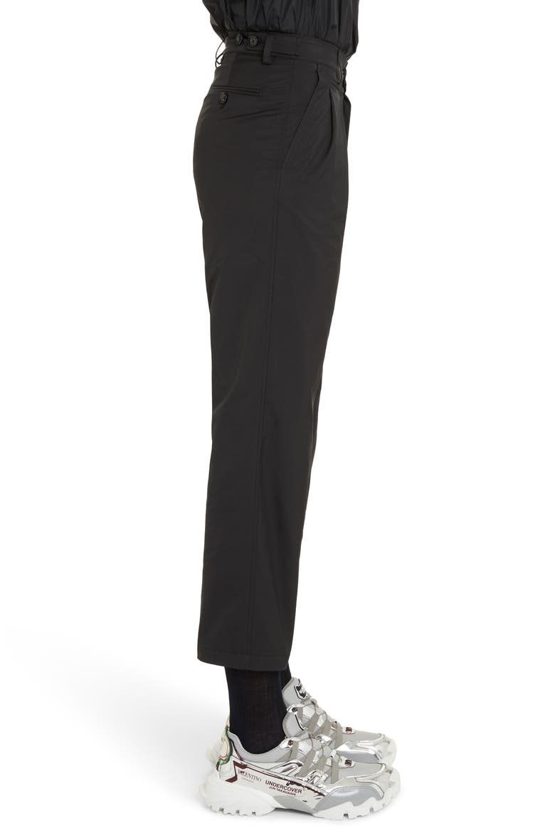 '90s Fit Cropped Pants, Alternate, color, BLACK