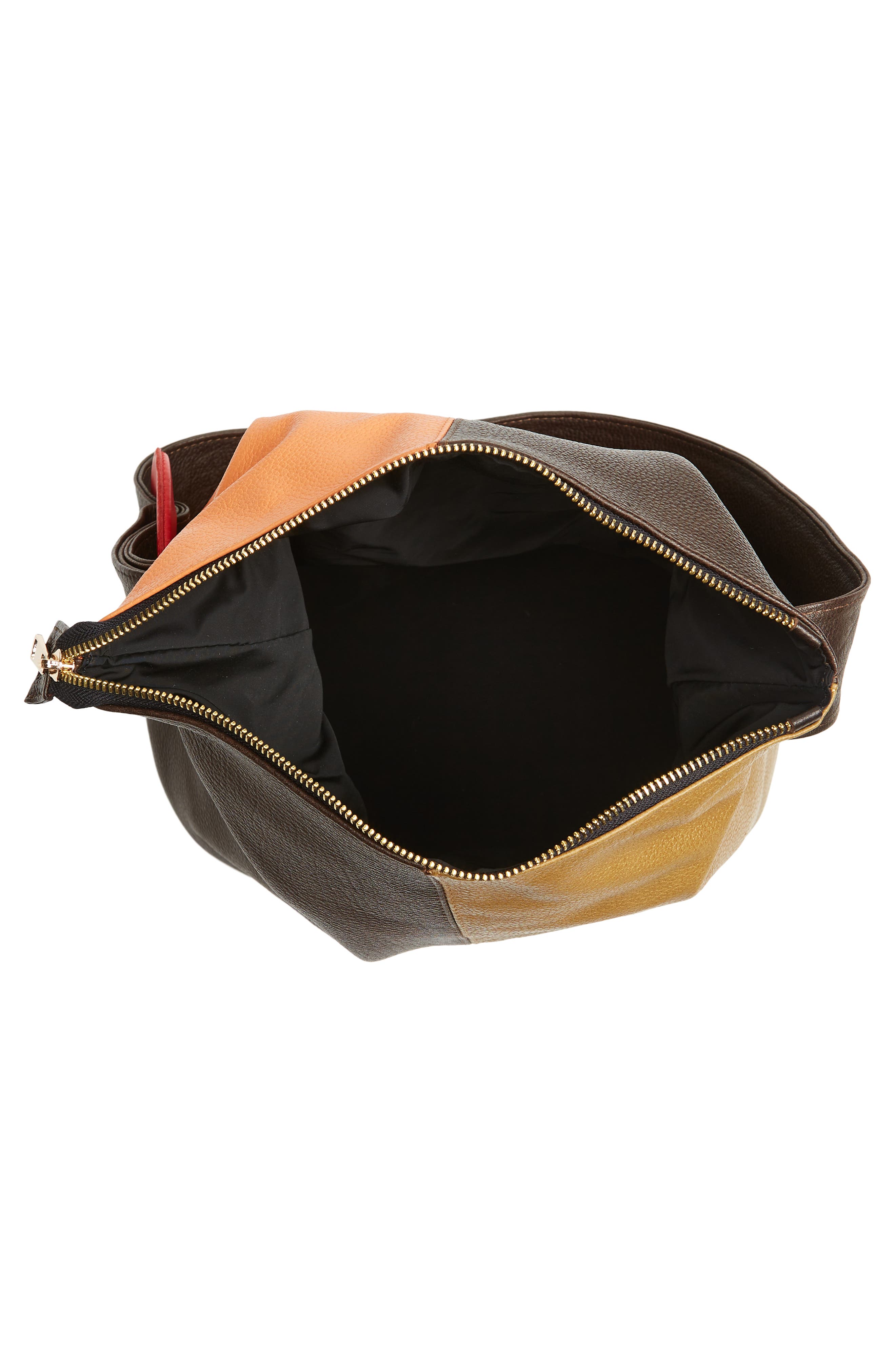 EDAS x Mexico Cynthia Colorblock Leather Bucket Bag, Alternate, color, 