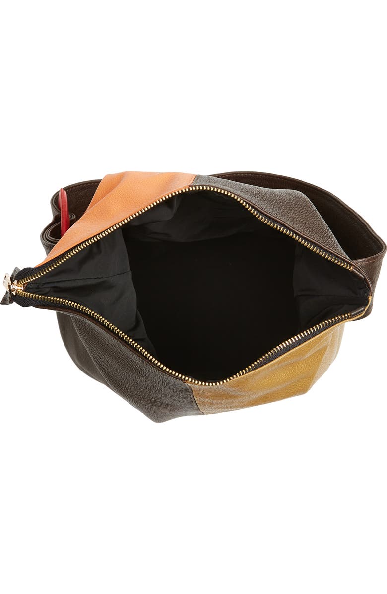 EDAS x Mexico Cynthia Colorblock Leather Bucket Bag, Alternate, color,