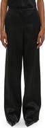 Helmut Lang Wide Leg Satin Pants