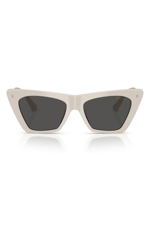 53mm Cat Eye Sunglasses