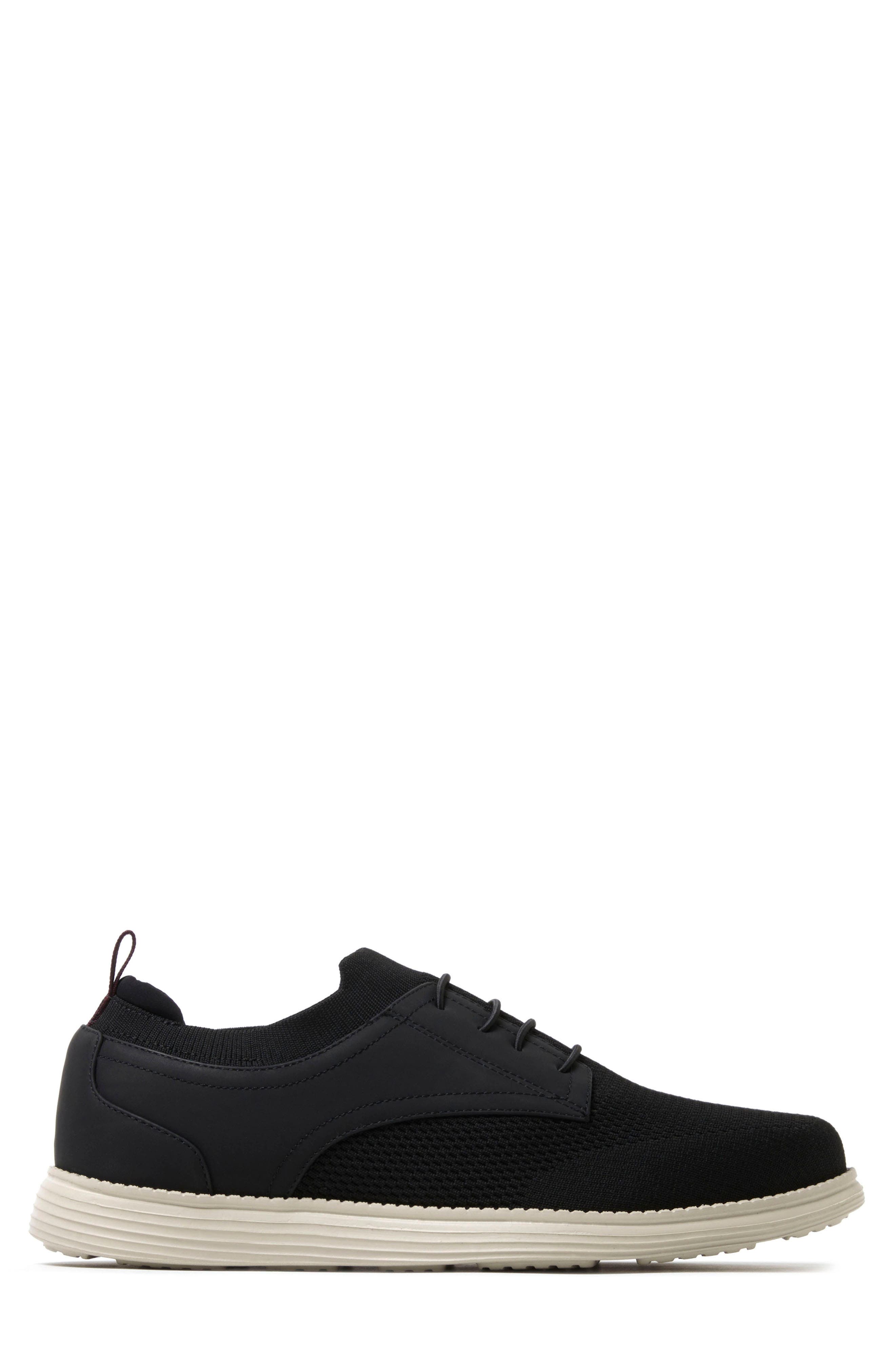 DEARFOAMS Nash Stretch Knit Sneaker, Alternate, color, Black