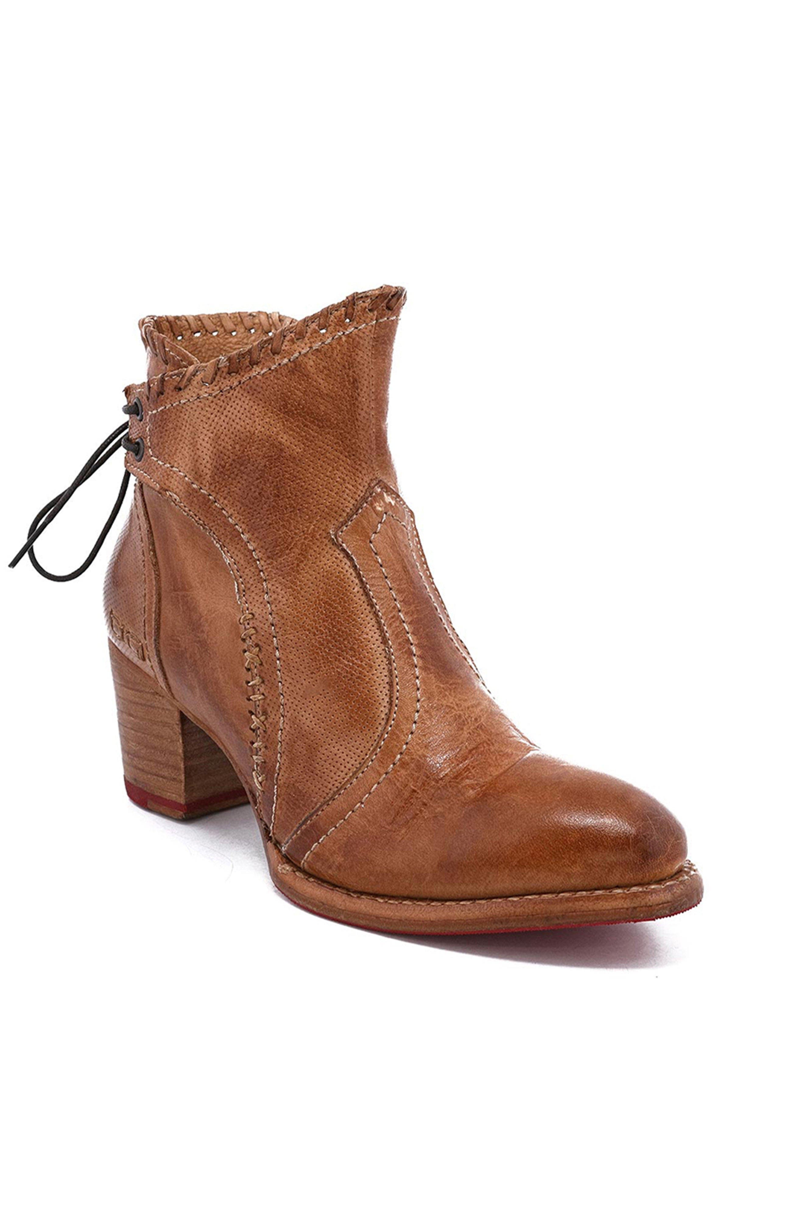 Bed Stu Bia Ankle Boot, Main, color, Tan Dd