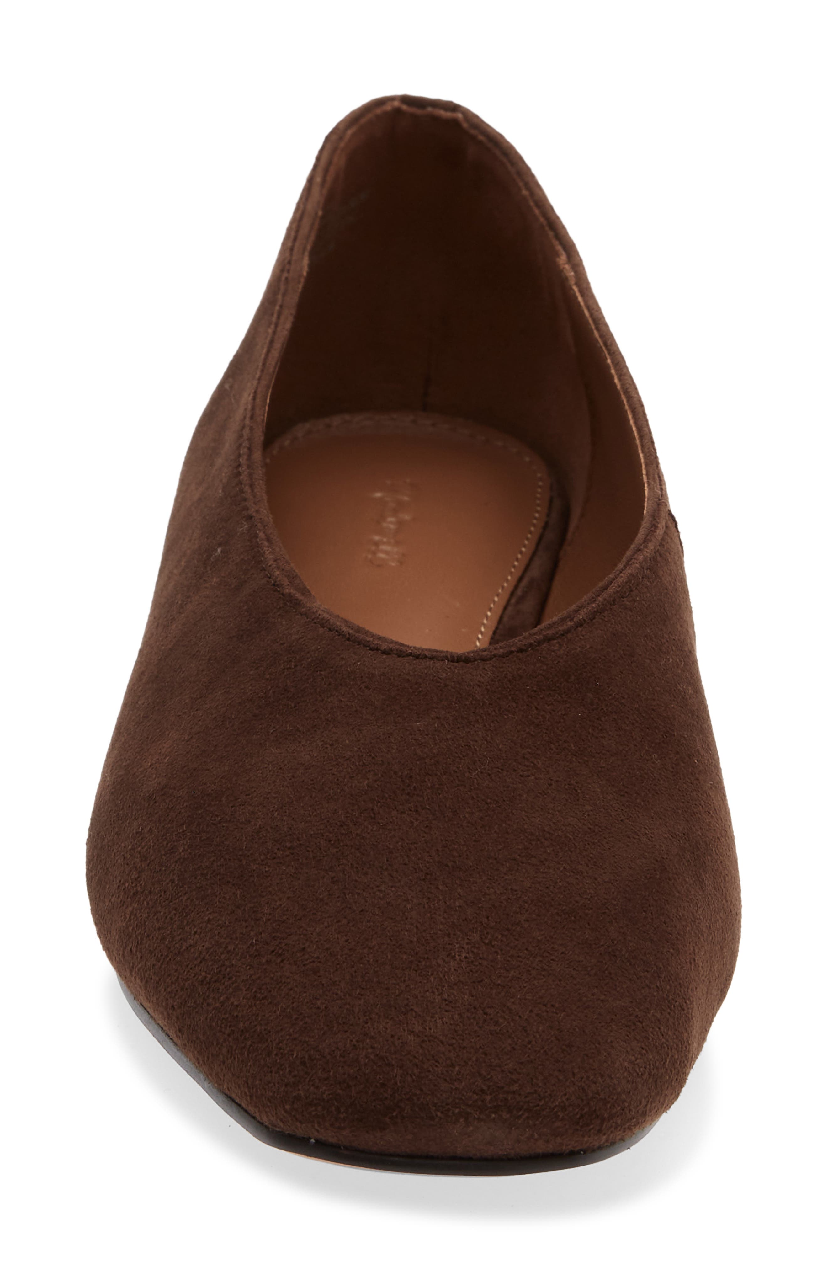 The Mylie Ballet Flat, Alternate, color, RICH BROWN
