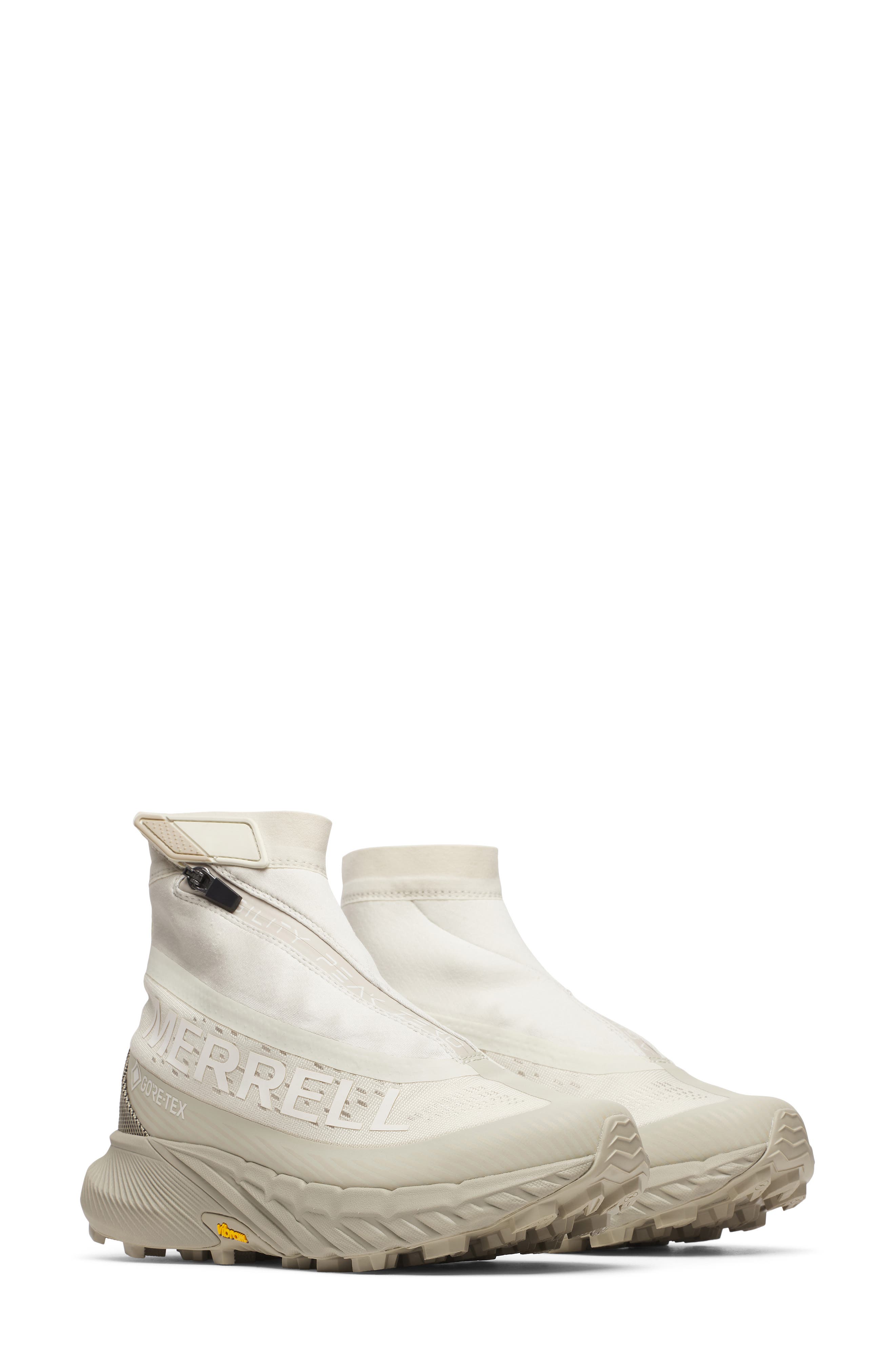 Merrell Agility Peak 5 Waterproof Running Shoe, Main, color, Basalt/ Stucco