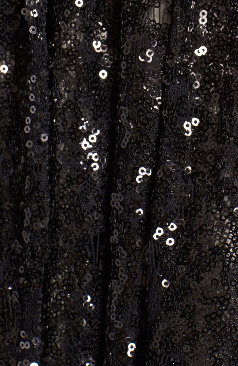 BB Dakota by Steve Madden BB Dakota 'Sabrina' Sequin Fit & Flare Dress, Alternate, color, 