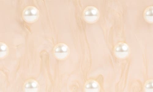 Lk Bennett Malia Clutch In Pink/cream