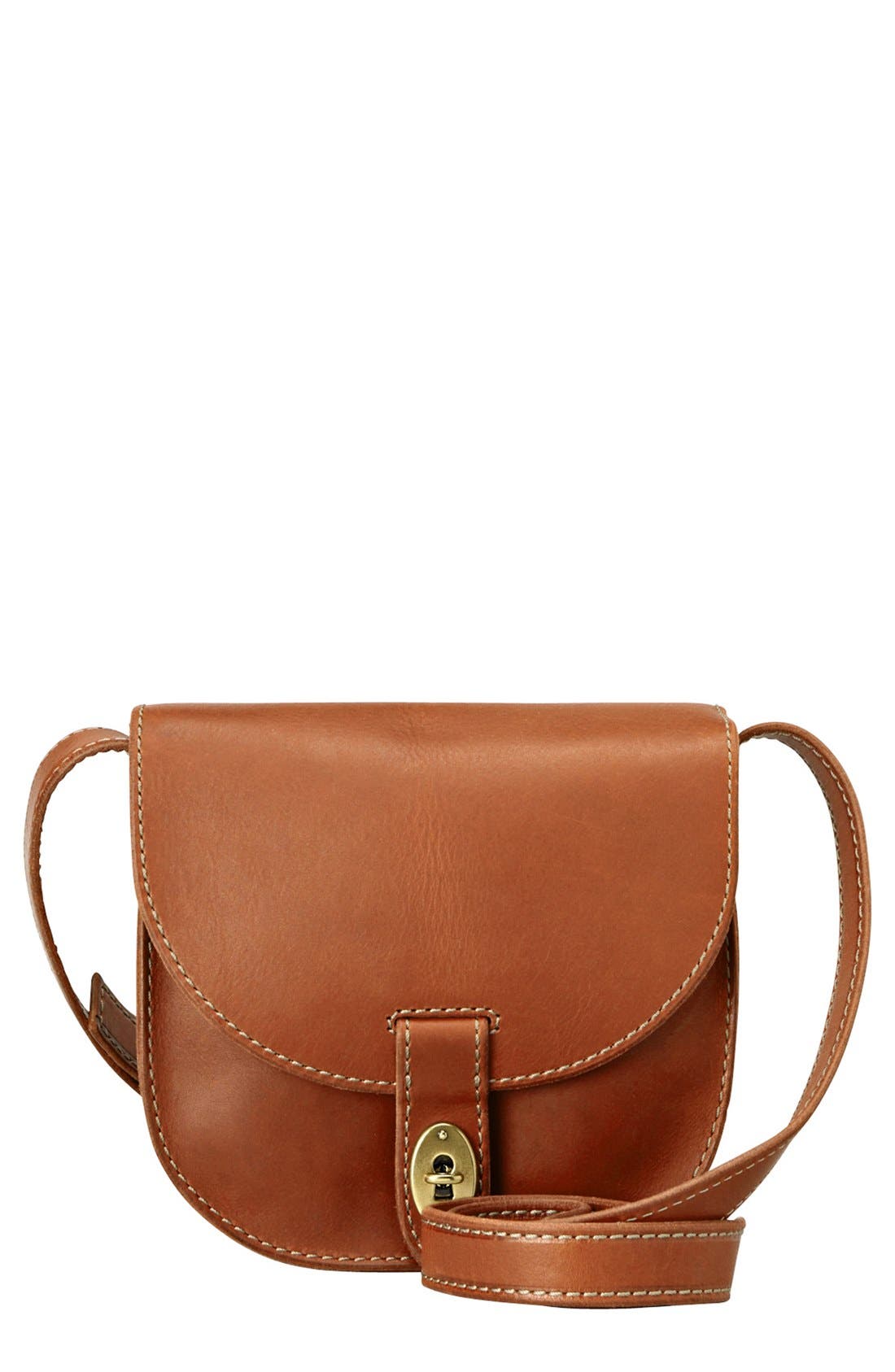 'Austin - Small' Crossbody Bag, Main, color, SADDLE