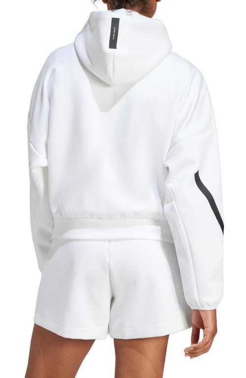 Adidas Originals Adidas Z.n.e. Hoodie In White