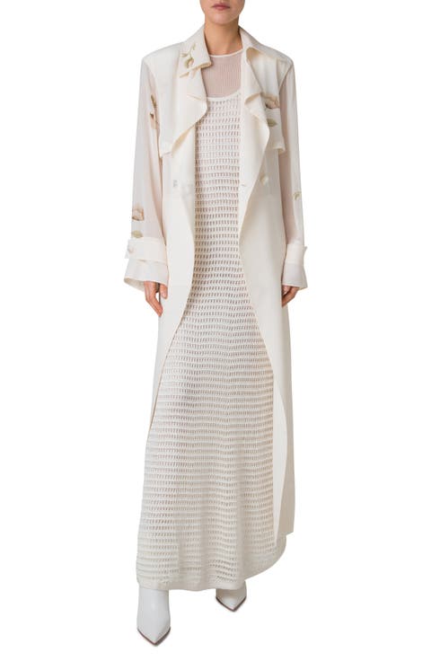 Women's 100% Silk Trench Coats | Nordstrom Women's 100% Silk Trench Coats | Nordstrom