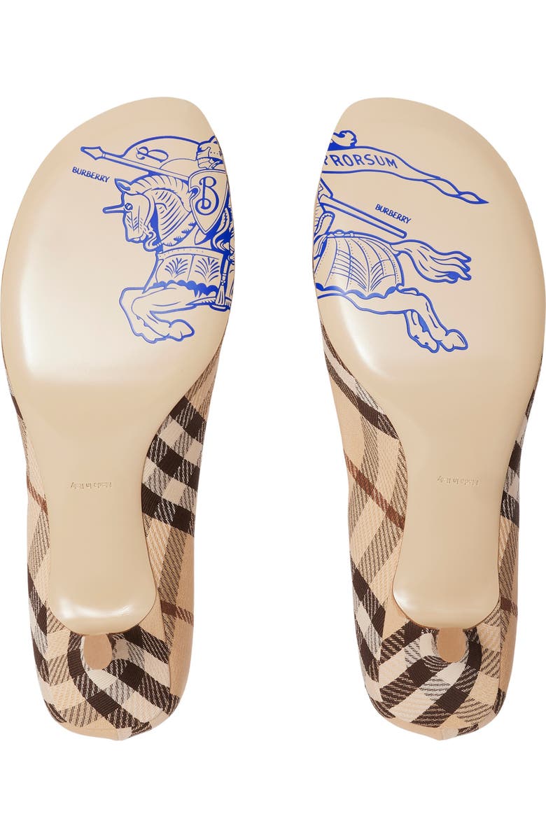Burberry Check Baby Low Pumps, Alternate, color,