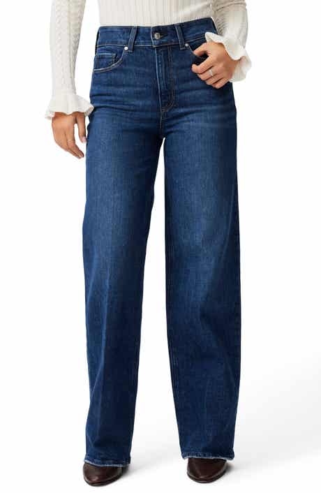 PAIGE Sasha High Waist Wide Leg Jeans