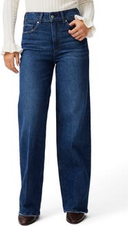 PAIGE Sasha High Waist Wide Leg Jeans