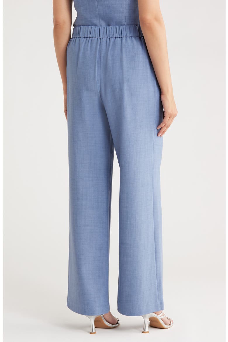 Pull-On Wide Leg Pants, Alternate, color, INDIGO MELANGE