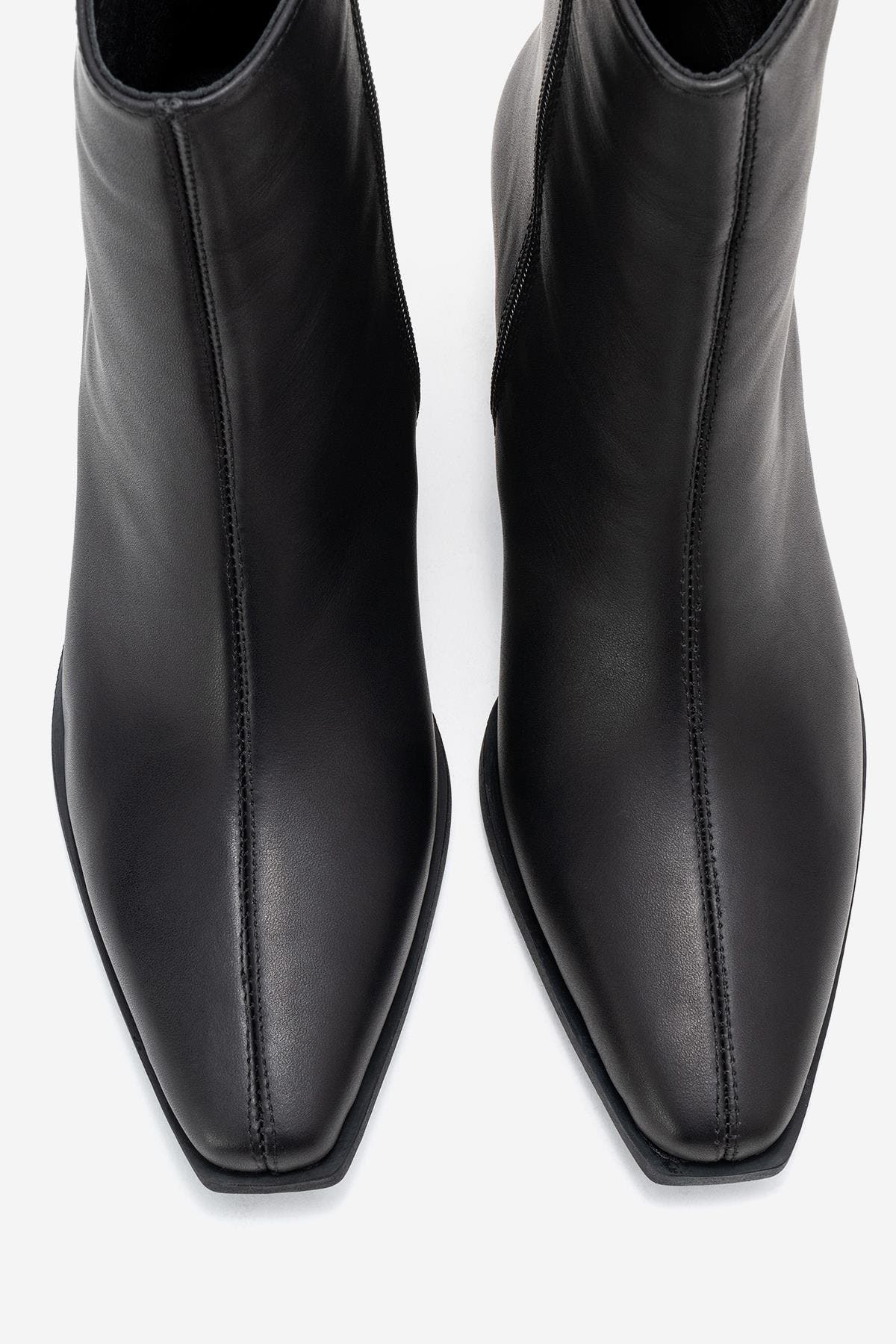 Forever & Always Shoes Lexia Leather Western Boot, Alternate, color, 