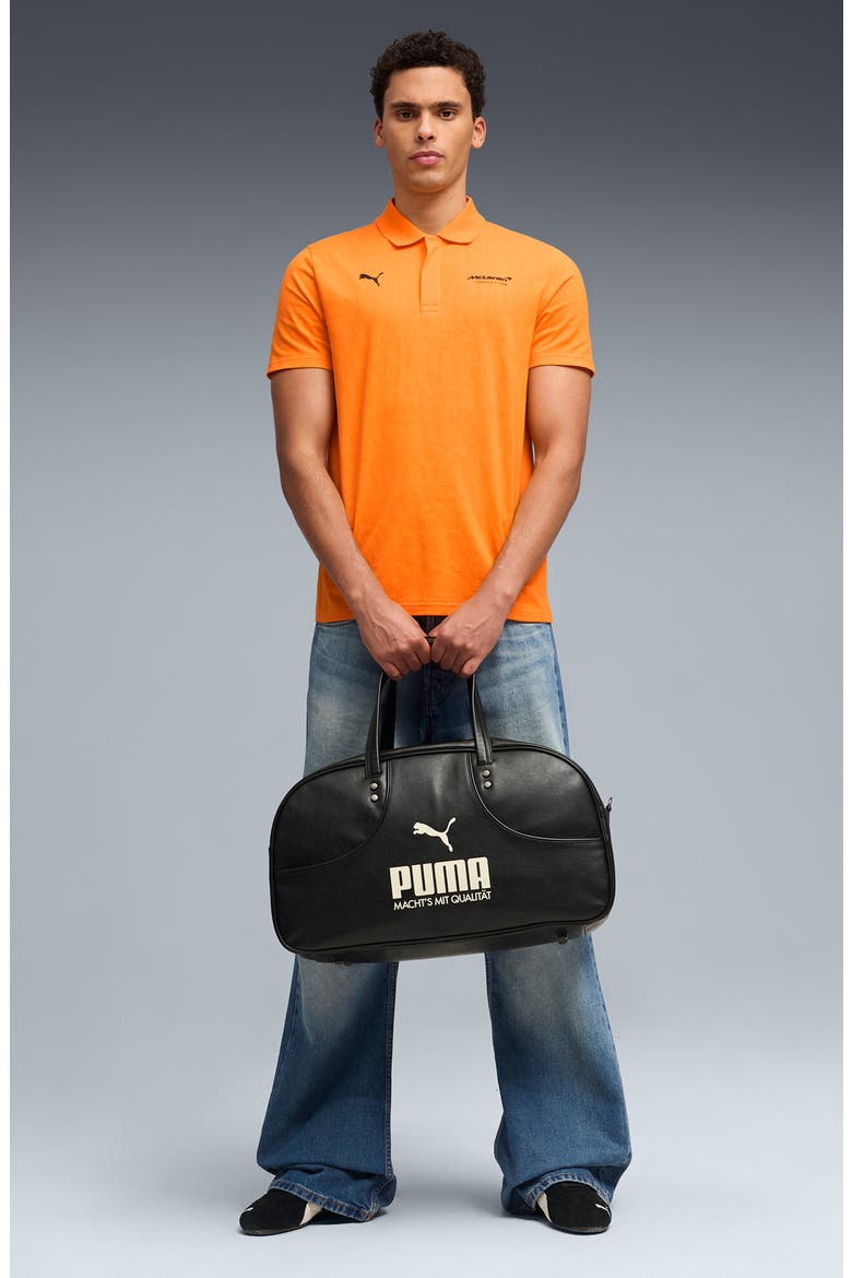 McLaren Jacquard Logo Polo, Alternate, color, PAPAYA