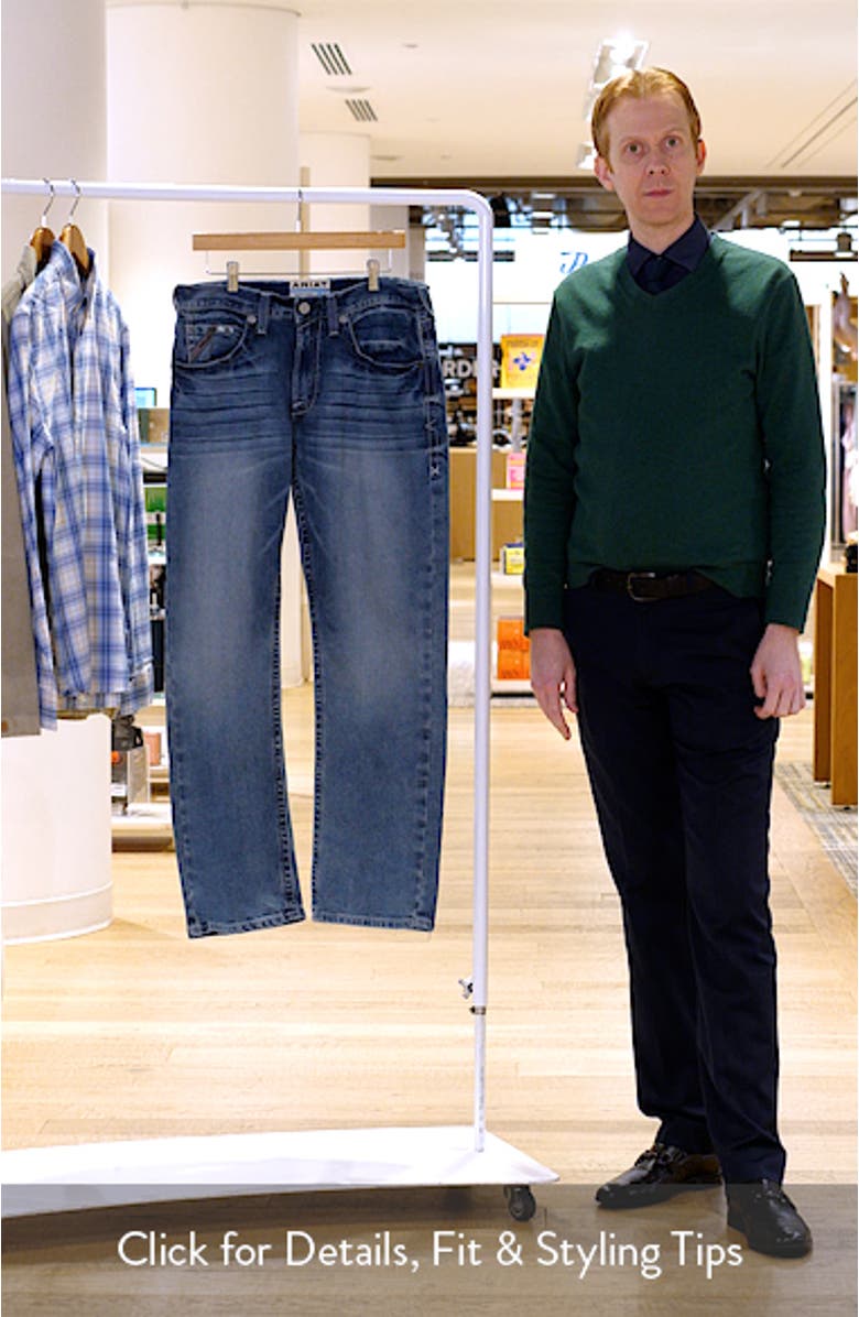 M2 Relaxed Stirling Bootcut Jeans, sales video thumbnail