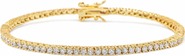 Nialaya Gold Mini Tennis Bracelet