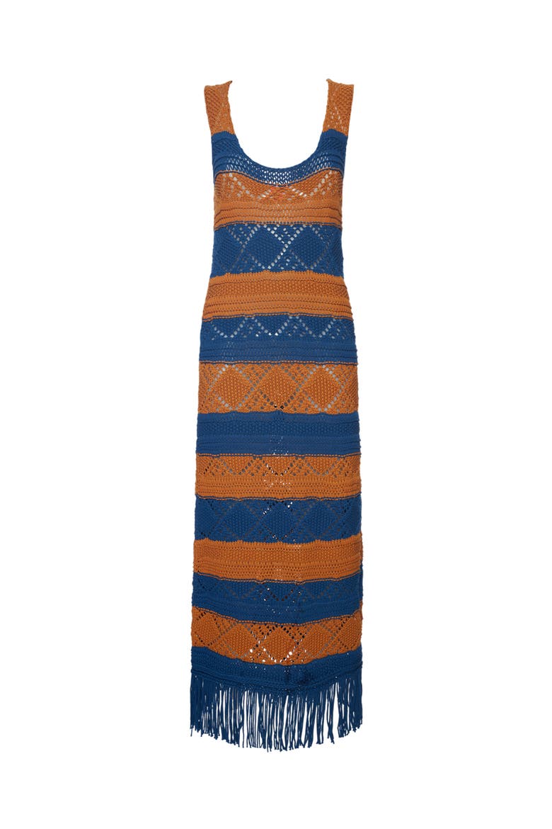 The Yarn Dress, Alternate, color, Solid Blue Petrol
