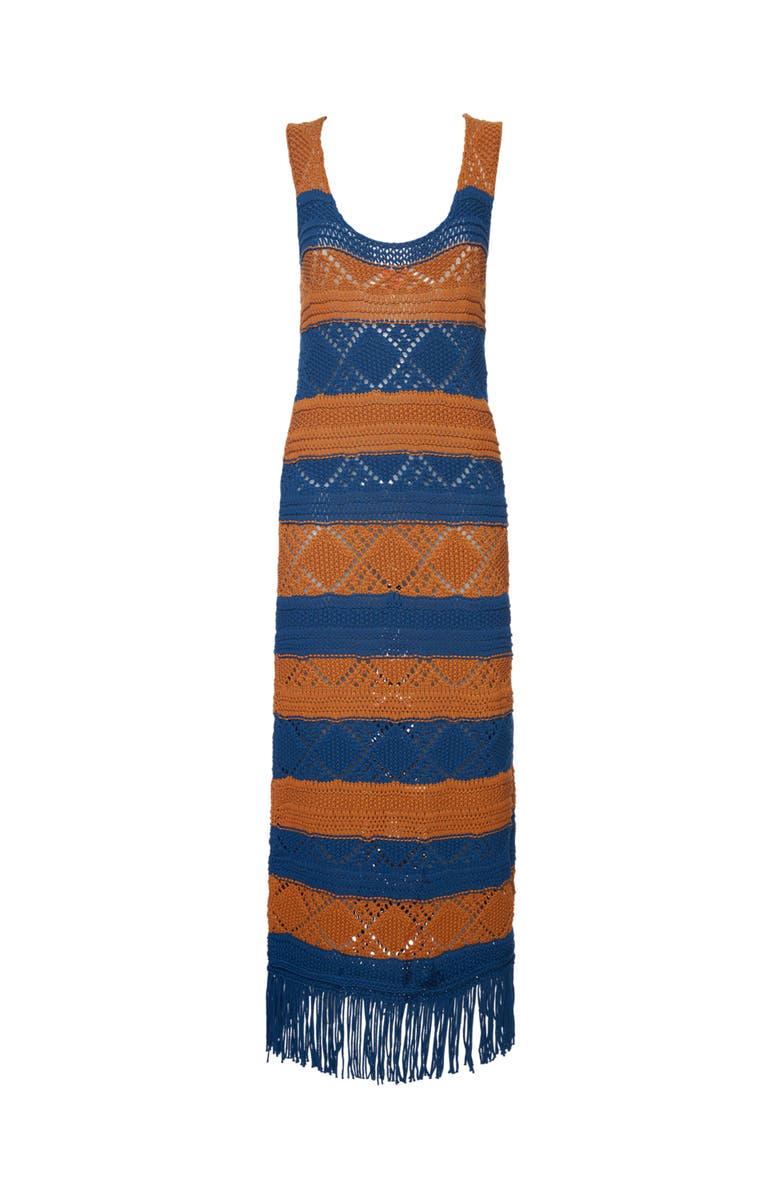 La DoubleJ The Yarn Dress, Alternate, color, Solid Blue Petrol