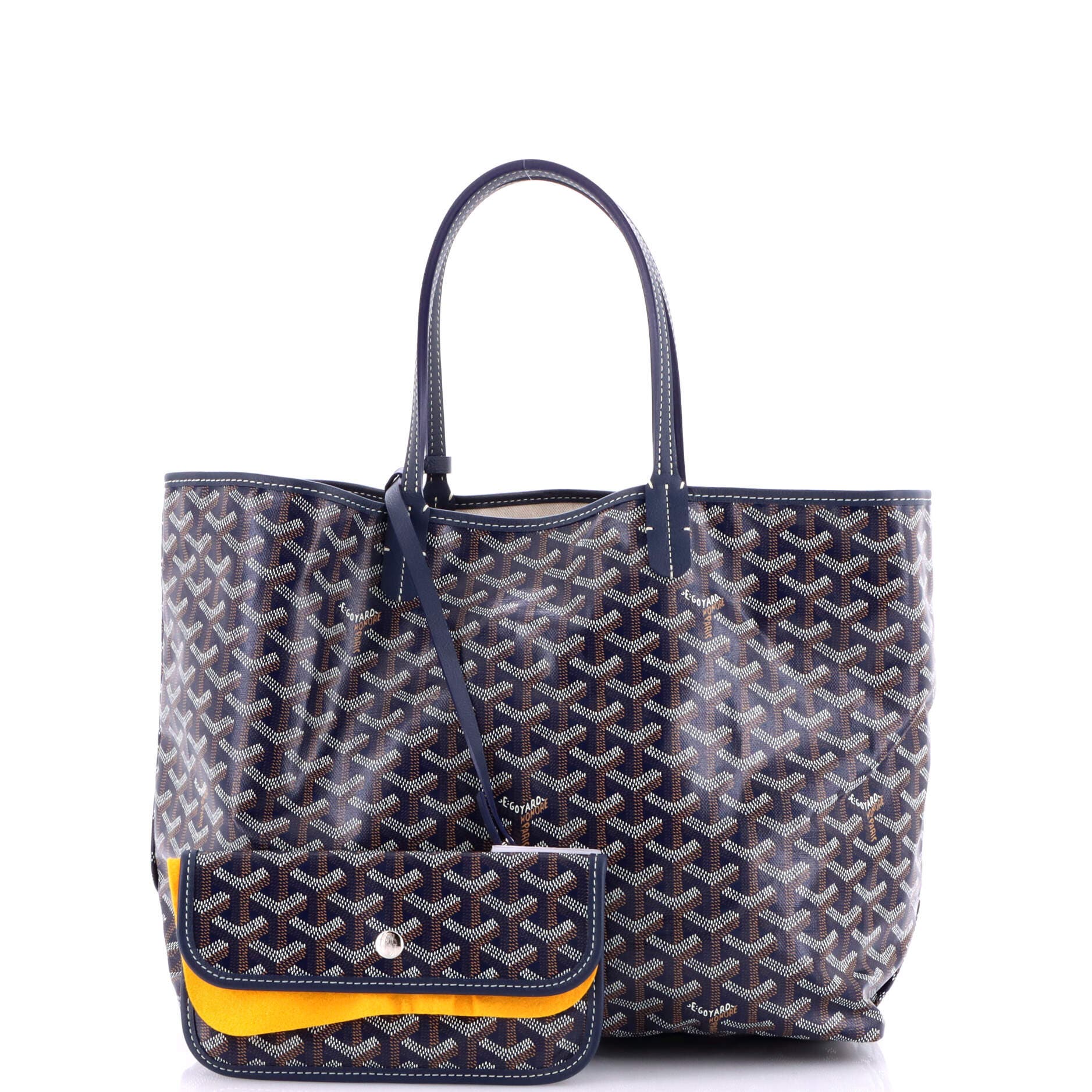Pre-Owned Goyard Saint Louis Tote Coated Canvas PM, Alternate, color, 